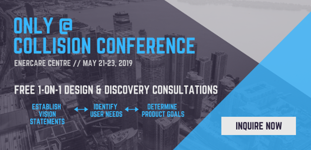 Free 1-on-1 Design & Discovery Consultations Only at Collision Conference